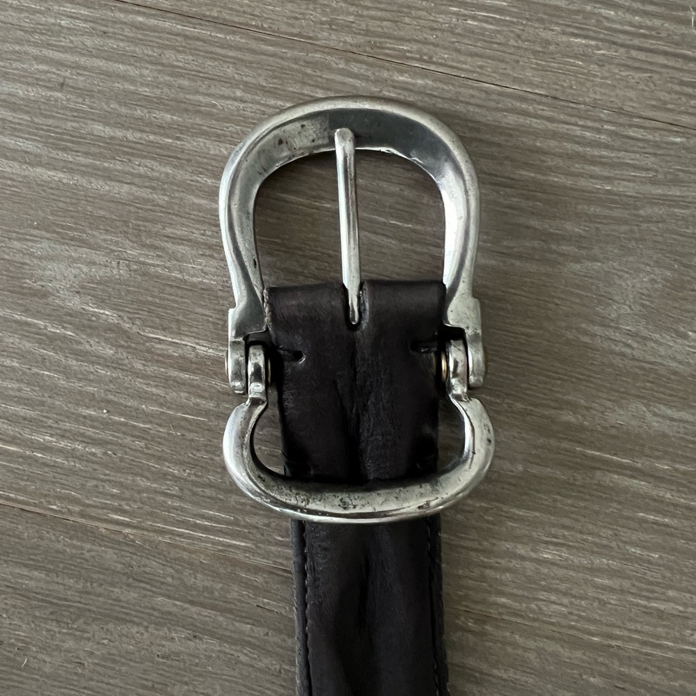 John Varvatos Leather Belt